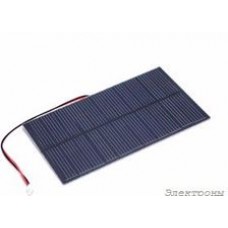 1.5W Solar Panel 81X137, Солнечная панель 5.5В 270мА