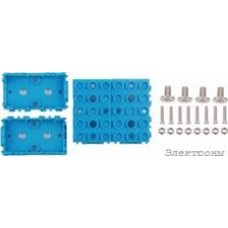 Grove - Blue Wrapper 1*2 (4 PCS pack), Корпус для крепления модулей Grove к металлическим поверхностям и конструктору LEGO