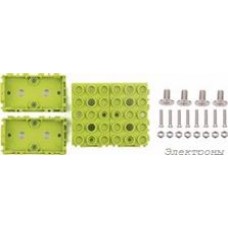 Grove - Green Wrapper 1*2 (4 PCS pack), Корпус для крепления модулей Grove к металлическим поверхностям и конструктору LEGO