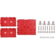 Grove - Red Wrapper 1*2 (4 PCS pack), Корпус для крепления модулей Grove к металлическим поверхностям и конструктору LEGO