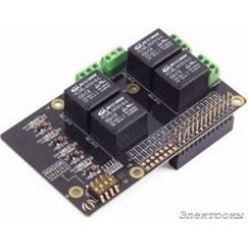 Raspberry Pi Relay Board v1.0, Плата расширения для Raspberry Pi, плата с 4-мя реле