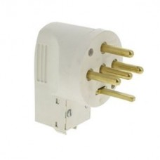 Legrand 55807 Вилка силовая 3К+Н+3 32А боковая