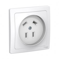 Розетка силовая 3Р+N Schneider Blanca, цвет белый