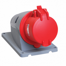 Розетка стационарная ССИ-125 32А-6ч/200/346-240/415В 3Р+РЕ+N IP44 MAGNUM ИЭК