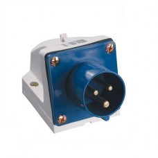 Вилка 523 стационарная 2Р+РЕ 32А 220В IP44 ИЭК