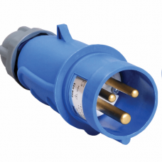 Вилка переносная ССИ-013 16А-6ч/200-250В 2Р+РЕ IP44 MAGNUM ИЭК