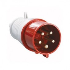 Вилка переносная ССИ-025 32А-6ч/200/346-240/415В 3Р+РЕ+N IP44 MAGNUM ИЭК