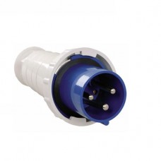 Вилка силовая НТ-033/63А 220V 2Р+РЕ IP54 ИЭК