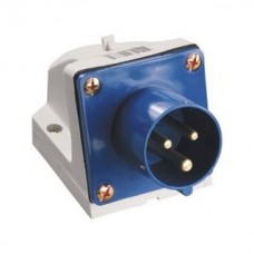 Вилка стационарная ССИ-513 16А-6ч/200-250В 2Р+РЕ IP44 MAGNUM ИЭК