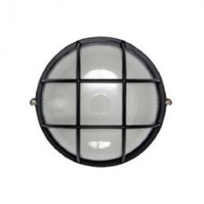 Светильник НПП1102 черный/круг с решеткой 100Вт IP54 ИЭК