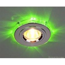 Точечный светильник со светодиодами 2020/2 SL/LED/GR (хром / зеленый) : от компании Electrony