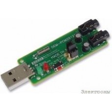 DEM-PCM2912AEVM, Оценочный модуль, аудиокодек с питание от шины PCM2912A, USB интерфейс, AFE