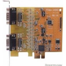 VScom 200Ei PCIex, 2-портовая плата RS-232/422/485 на шину PCI Express