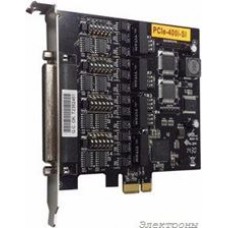 VScom 400i-Si PCIex, 4-портовая плата RS-422/485 на шину PCI Express с оптоизоляцией и защитой от импульсных помех