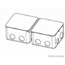 54002 Монтажная коробка для выдвижного розеточного блока на 6 (2х3) модуля - металл Legrand