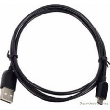 BW1432B, Кабель мультимедийный USB2.0 A вилка - Micro USB вилка, 1.2 м, черный