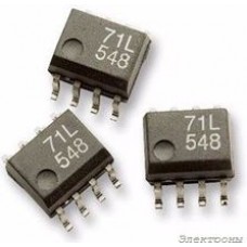 ACPL-074L-000E, Оптопара, с цифровым выходом, 2 канала, 3.75 кВ, 15 Мбод, SOIC, 8 вывод(-ов)