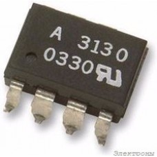 ACPL-3130-300E, Оптопара, с драйвером затвора на выходе, 1 канал, Поверхностный Монтаж DIP, 8 вывод(-ов), 3.75 кВ