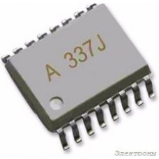 ACPL-337J-500E, Оптопара, с драйвером затвора на выходе, 1 канал, WSOIC, 16 вывод(-ов), 5 кВ, ACPL Series