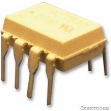 HCPL-7510-000E, Оптопара, усилители с оптической развязкой, 1 канал, DIP, 8 вывод(-ов), 3.75 кВ, 100 кГц