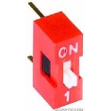 DS1040-01RN, DIP переключатель 1pin красный