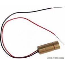 DSL6505-0921, Лазерный модуль d9x21mm (size with driver) 5mW, 650 nm, line , 3-5V, brass