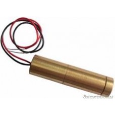 DSP5305-1250, Лазерный модульd12x50mm (size with driver) 5mW, 532 nm, dot , 3-5V, brass (OBSOLETE)