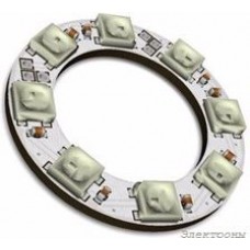 Neopixel ring 8, Кольцо из 8-ми светодиодов WS2812B