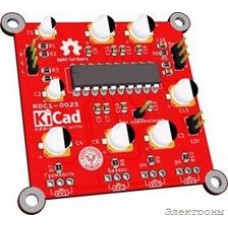 RDC1-0023, Предварительный усилитель с регулировкой тембра, баланса, громкости. LM1036