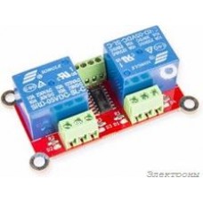 RDC1-2R Relay, Релейный модуль для Arduino, Raspberry Pi проектов. 2 - канала