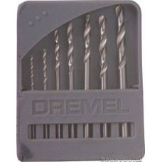 DREMEL 628, Набор сверл d=0.8-3.2мм (7 шт.)