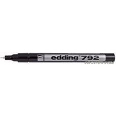 Edding 792 0.8мм (черный), Маркер лаковый для рисования печатных плат