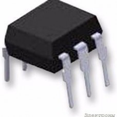 4N26, Оптопара, с транзистором на выходе, 1 канал, DIP, 6 вывод(-ов), 60 мА, 5 кВ, 20 %