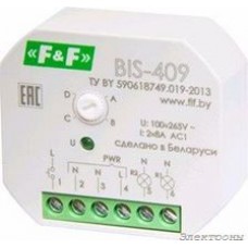 BIS-409, Реле импульсное 2х8А 230VAC для управления двумя нагрузками