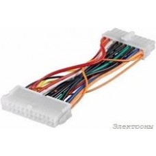 GC-ST321-0.15m, Переходник питания ATX 20-pin - 24-pin, 22 AWG, 0.15м