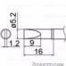 T12-DL52, Наконечник для станцийFX-950/ FX-951/FX-952/FM-203: от компании Electrony