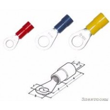 Наконечник для мягкого провода с кольцом 6  d 2.5