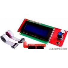 RepRapDiscount Smart Controller (LCD2004 display), LCD дисплей для платформы Ramps 1.4