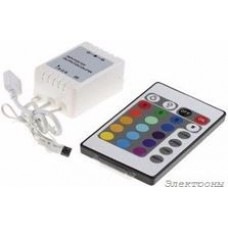 SR-RGB-3CH-MINI-IR, Контроллер RGB для светодиодной ленты с IR пультом