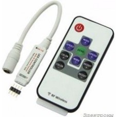 SR-RGB-3CH-SlIM-RF, Контроллер RGB для светодиодной ленты с RF пультом