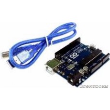 Uno R3 (16U2) with USB cable, Программируемый контроллер на базе ATmega328, клон Arduino Uno R3