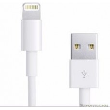 USB кабель для iphone5 белый