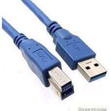 USB3.0-A M - USB-B M, Мультимедийный кабель 1м