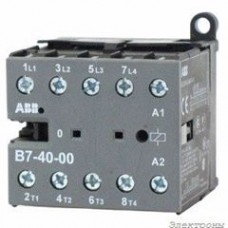 Миниконтактор B7-40-00 12A катушка 230В АС (SSTGJL1311201R8000) ABB