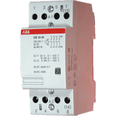 Модульный контактор ESB-24-40 (24А) 220В AC/DC SSTGHE3291102R0006 АВВ