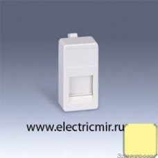 27087-31 Адаптер для RJ-45 узкий слоновая кость Simon