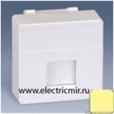 27087-32 Адаптер для RJ-45 слоновая кость Simon