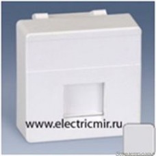 27087-37 Адаптер для RJ-45 серый Simon