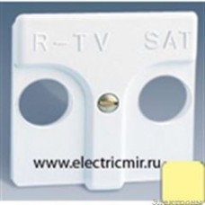 27097-31 Накладка TV-R-SAT розетку слоновая кость Simon