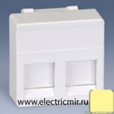 27486-32 Адаптер для 2ой RJ-45 слоновая кость Simon